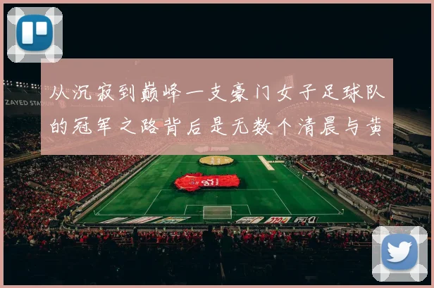 从沉寂到巅峰一支豪门女子足球队的冠军之路背后是无数个清晨与黄昏